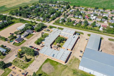 Aberdeen, Saskatchewan 'ın hava manzarası