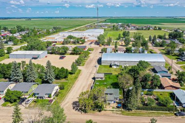Aberdeen, Saskatchewan 'ın hava manzarası