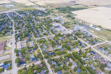 Langham, Saskatchewan 'ın hava manzarası