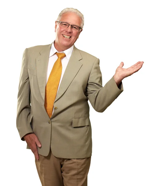 Smiley affärsman — Stockfoto