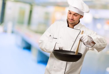 gıda hazırlama Şef portresi