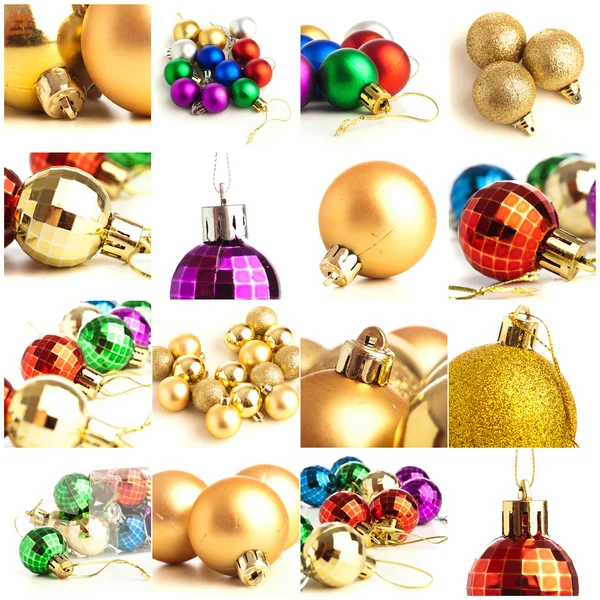 Set kerstballen — Stockfoto