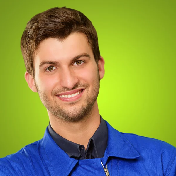 Retrato de um engenheiro feliz — Fotografia de Stock