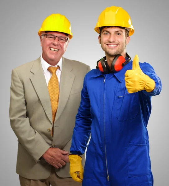 Two Architect Engineers — Stock Photo, Image