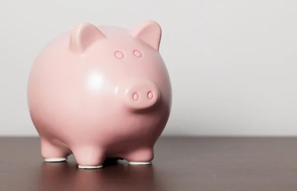 Pink Piggy Bank — Stock Photo, Image