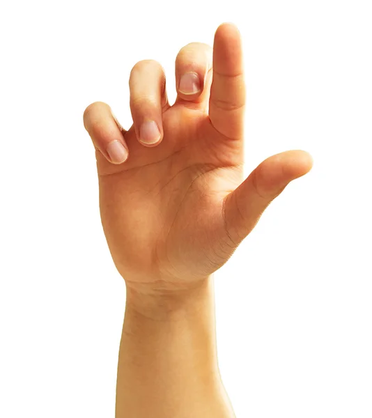 Human Hand Gesture — Stock Photo, Image