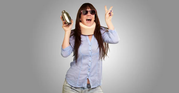 Young Girl Enjoying — Stock Photo, Image