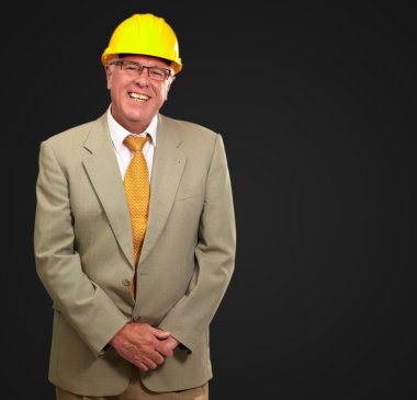 üst düzey bir mimar portresi