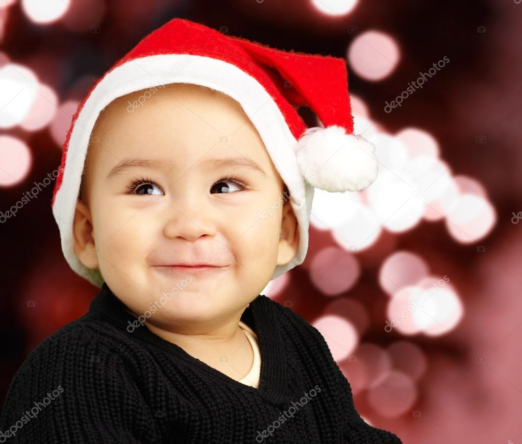 Baby Boy Christmas Hat 