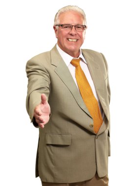 üst düzey iş adamı sunan karşılıklı