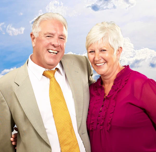 Retrato de pareja madura feliz —  Fotos de Stock