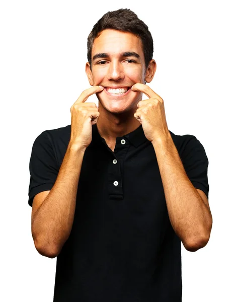 Portrait Of Happy A Boy — Stock Photo, Image