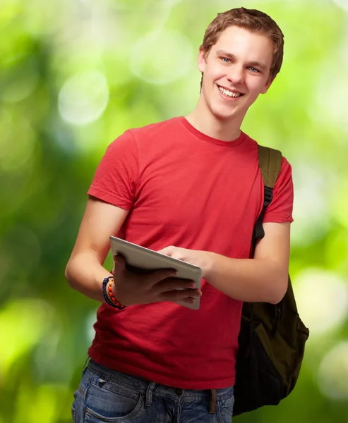 Portret młodego studenta Obrazy Stockowe bez tantiem