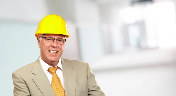 Portrait Of Happy Architect Man — Stock Photo, Image