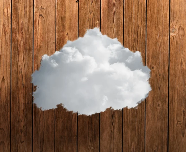 Primer plano de Nube Blanca —  Fotos de Stock