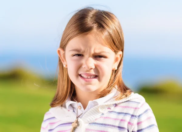 Retrato de chica feliz — Foto de Stock