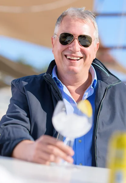 Close-up Of Mature Man — Stock Photo, Image