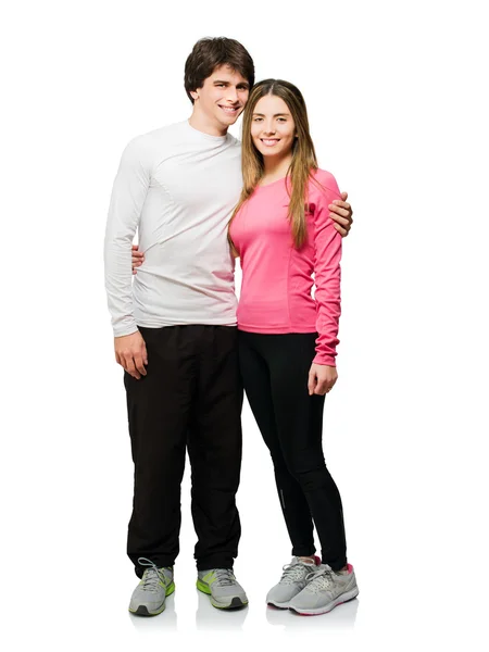 Portrait Of Happy Young Couple — Stock Photo, Image