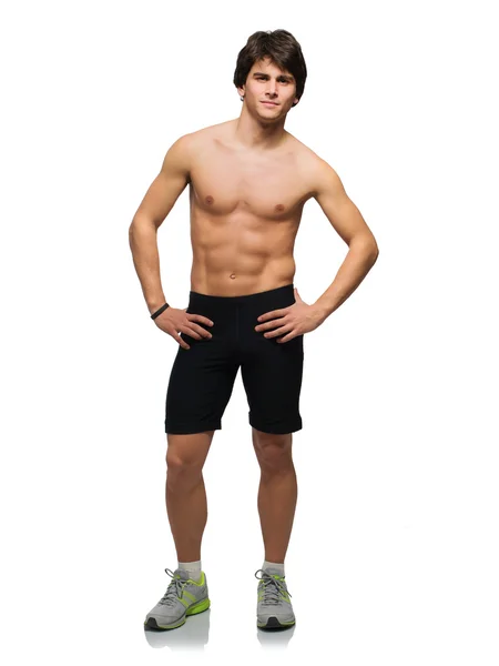 Young Man Without Top — Stock Photo, Image