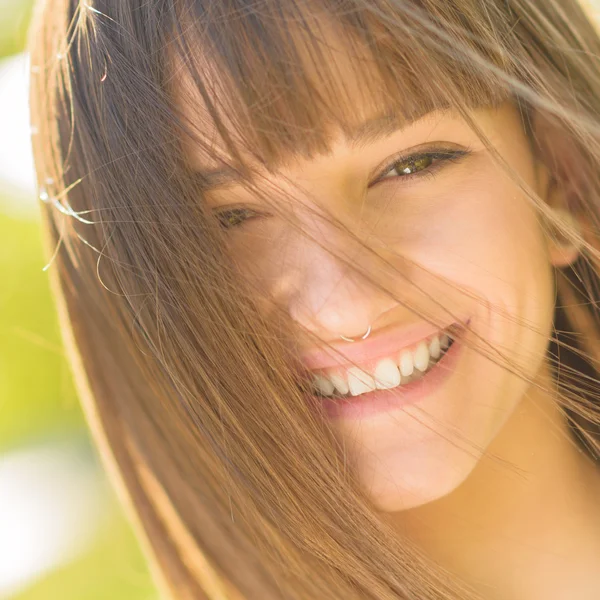 Portrait Of Happy Woman — Stock Photo, Image