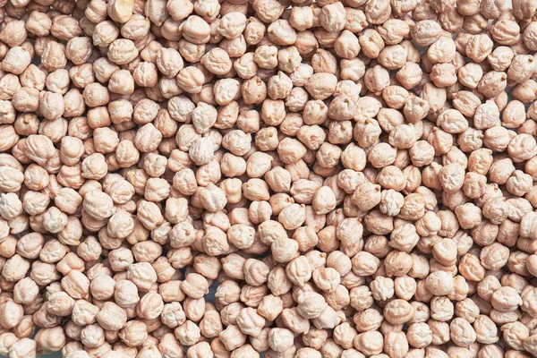 Garbanzos Naturales Crudos Legumbres Frescas Cerca — Foto de Stock