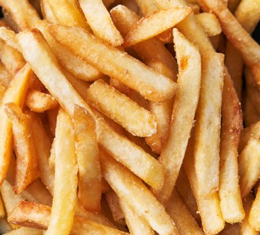  Bir demet kızarmış patates dokusu.