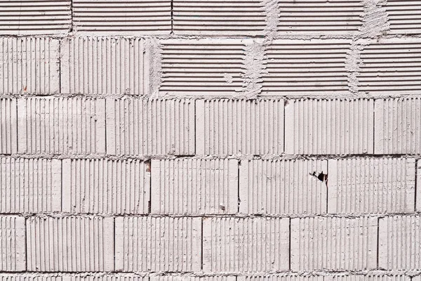 Τούβλο Τοίχο Υφή Ραγισμένα Κεραμίδια Και Τσιμέντο Κλασικό Φόντο Τοιχοποιίας — Φωτογραφία Αρχείου