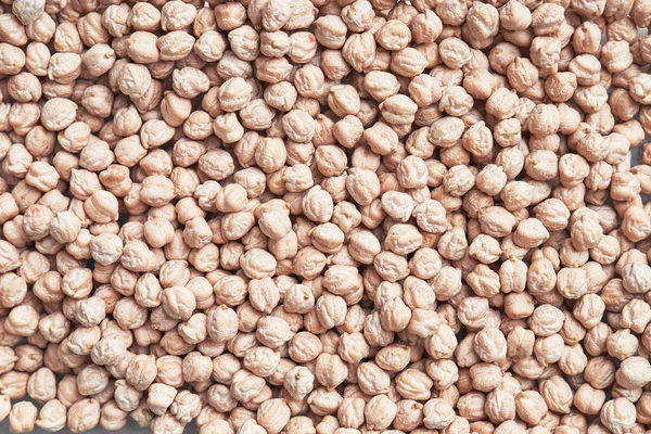 Natural Raw Chickpeas Fresh Legumes Close — Stock Photo, Image