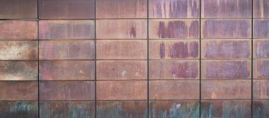 Güzel paslı metal desen görüntüsü