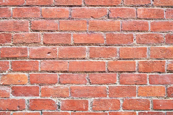 Brick Wall Texture Cracked Tiles Cement Classic Brickwall Surface Background — Stock Photo, Image