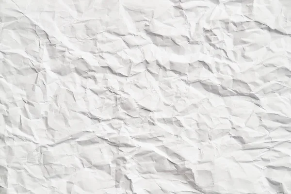 Λευκή Τσαλακωμένη Υφή Χαρτιού Ρυτίδες Κατεστραμμένο Και Σχισμένο Φύλλο — Φωτογραφία Αρχείου