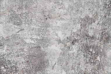 Paslı yüzeyi olan beton duvar dokusu. Klasik çimento yüzey arkaplanı