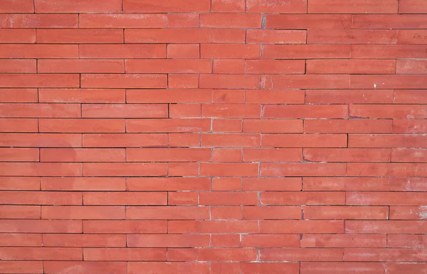 Tegelväggskonsistens Med Spruckna Plattor Och Cement Klassisk Tegelvägg Yta Bakgrund — Stockfoto