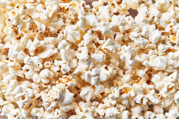 Hromada Slaných Popcornů Textury — Stock fotografie