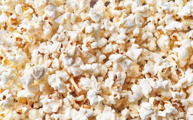  Bir demet tuzlu patlamış mısır dokusu