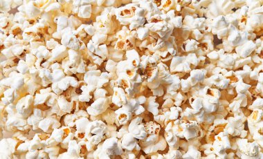  Bir demet tuzlu patlamış mısır dokusu