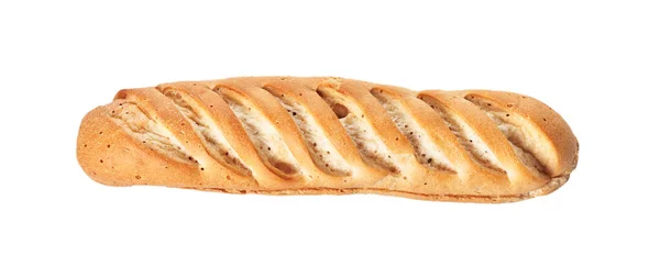 Brood Geïsoleerd Een Witte Achtergrond — Stockfoto