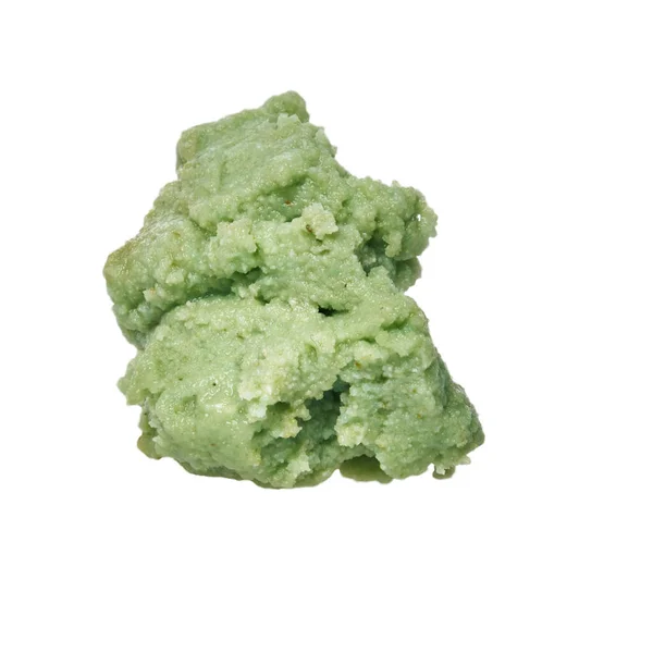 Wasabi Picante Isolado Fundo Branco — Fotografia de Stock