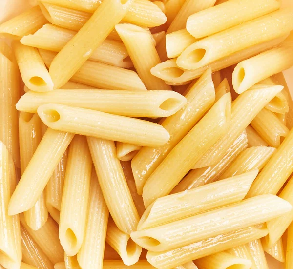 Bunch Italian Macaroni Pasta Texture — Stock Photo, Image