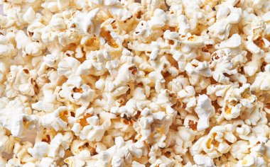  Bir demet tuzlu patlamış mısır dokusu