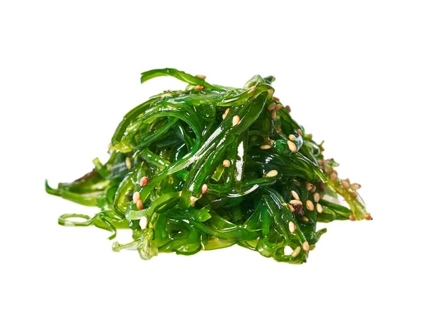 Bunch Wakame Seaweed Isolated White Background — Stock Photo, Image
