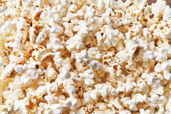 Hromada Slaných Popcornů Textury — Stock fotografie