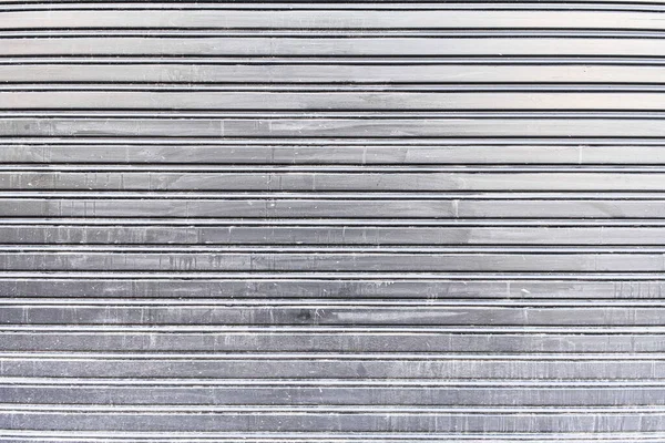 Metall Rollladen Tür Textur Hintergrund — Stockfoto