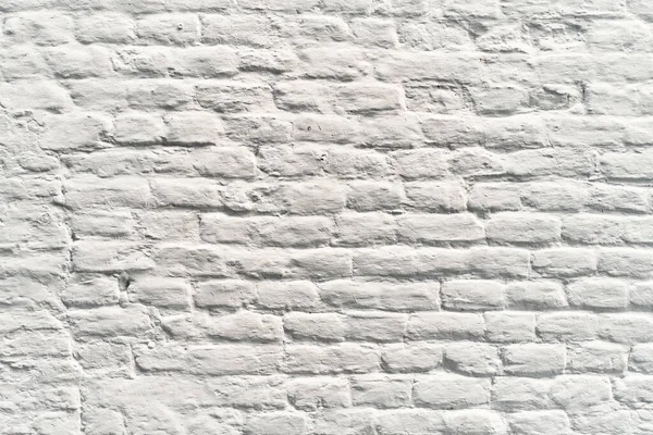 Χρωματισμένο Λευκό Φόντο Επιφάνεια Τοίχο Τούβλο — Φωτογραφία Αρχείου