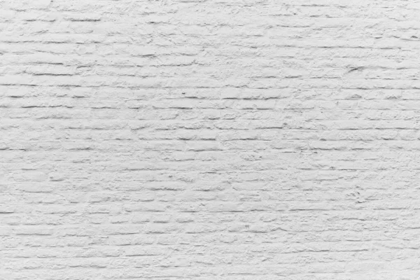 Geschilderde Witte Baksteen Muur Oppervlakte Achtergrond — Stockfoto