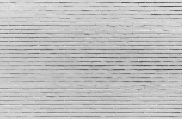 Painted White Brick Wall Surface Background — Stock Photo, Image