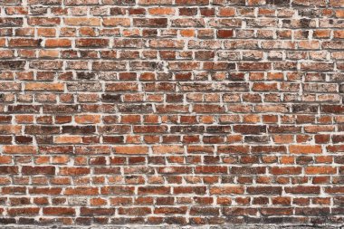  Çürümüş tuğla duvar yüzey arkaplanı 