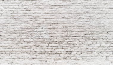  Boyanmış beyaz tuğla duvar yüzey arkaplanı 
