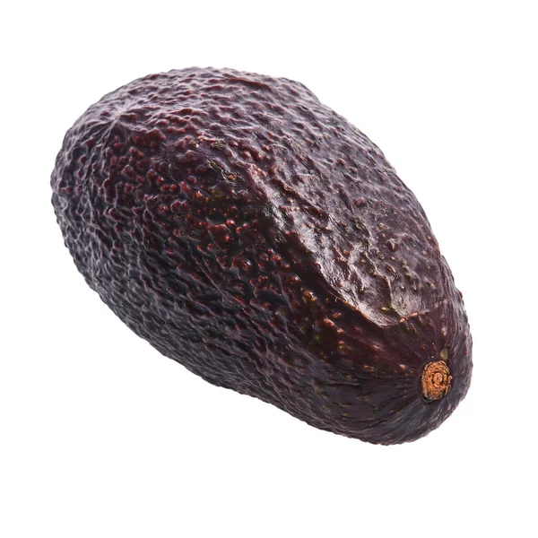 Avokado Meyvesini Beyaz Arkaplanda Izole — Stok fotoğraf