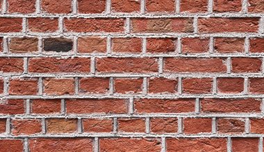  Klasik tuğla duvar yüzey arkaplanı 